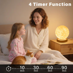 Doraubia lamp timer feature auto-off after 30 60 or 90 minutes.