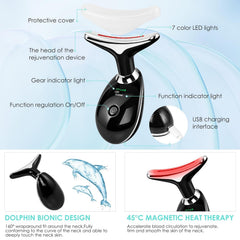 Doset facial massager includes USB cable and user manual