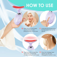 Doset USB rechargeable design for convenient cordless use
