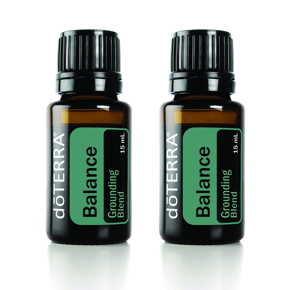 doTERRA Balance bottle pour promotes calm and emotional balance.