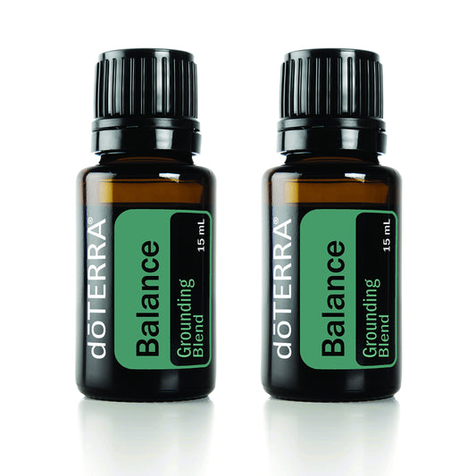 doTERRA Balance bottle pour promotes calm and emotional balance.
