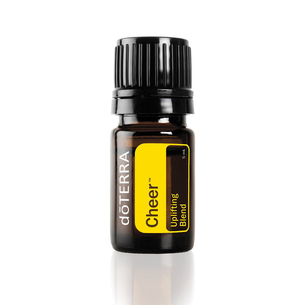 doTERRA Cheer 5ml bottle ready for diffusion or topical use.