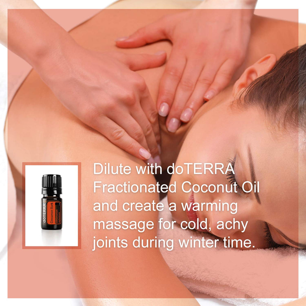 DoTERRA cinnamon essential oil packaging and label