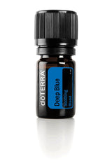 doTERRA Deep Blue bottle label, ideal for soothing muscle comfort.