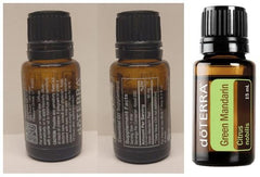doTERRA Green Mandarin packaging shot conveys eco-conscious design