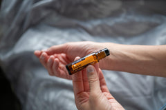 doTERRA Hope Touch diffuser jewelry use for subtle uplifting scent during activities.