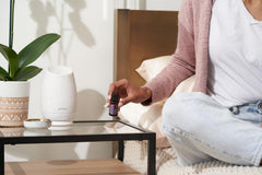 doTERRA Lavender Oil diffuser steam scene showing aroma diffusion