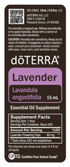 doTERRA Lavender Oil home spa moment with relaxing scent