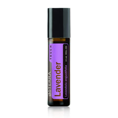 DoTERRA Lavender Touch roll-on bottle for calming aroma and gentle skin soothing.