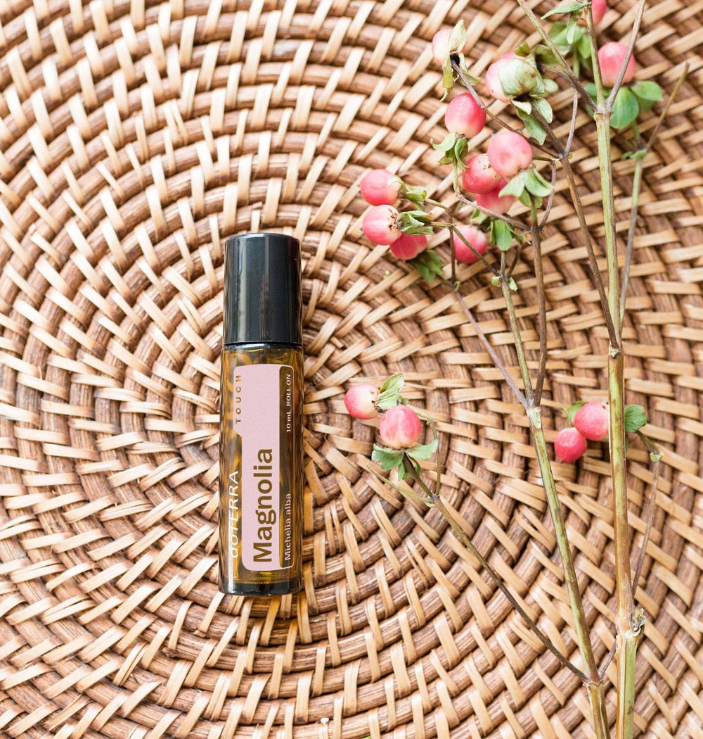 doTERRA Magnolia Touch steam-distilled petals deliver soothing skin feel