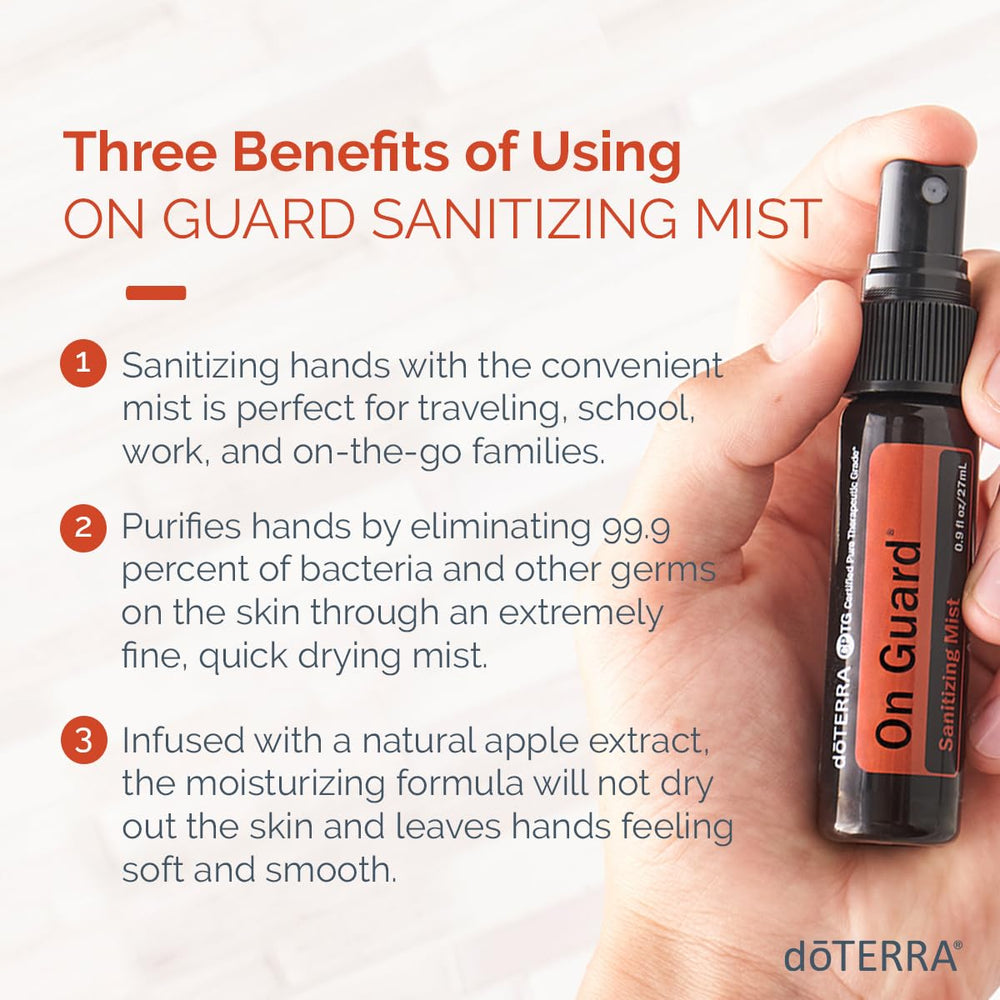 Aromatic blend from doTERRA On Guard with Wild Orange and spices