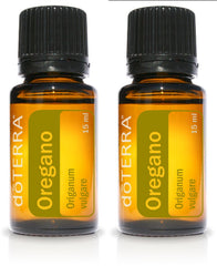 doTERRA oregano oil bottle 15 ml in a 2-pack for cleansing and aroma routines