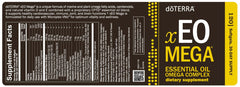 doTERRA xEO Mega packaging box emphasizes vitamin D and astaxanthin