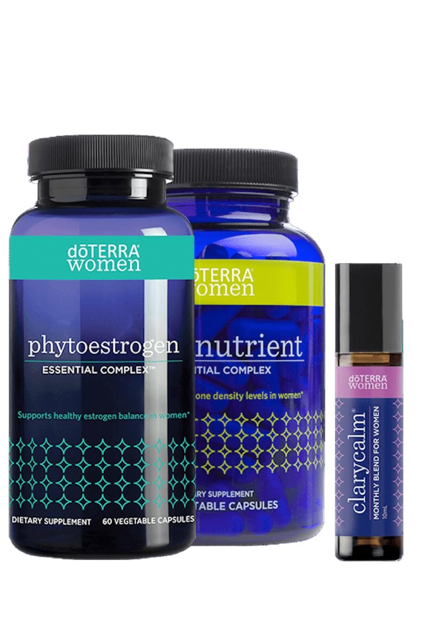 doTERRA Women's Health Kit 3-in-1 bottle supports daily hormone balance and bone health
