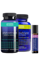 doTERRA Women's Health Kit 3-in-1 bottle supports daily hormone balance and bone health