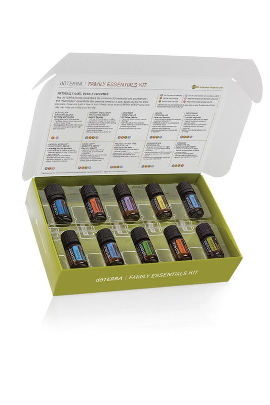doTERRA Lavender bottle highlighting calming aroma for bedtime moments