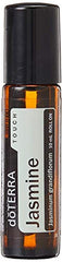 doTERRA Jasmine Touch roll-on bottle for portable fragrance and skin benefits.