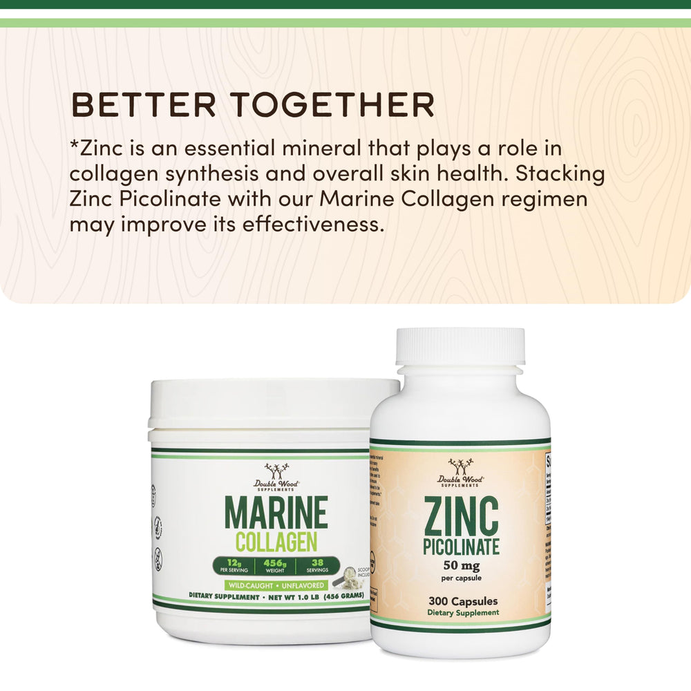 Double Wood Collagen Powder Quick-Dissolve image demonstrates seamless mixing in beverages