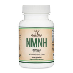 Double Wood NMNH bottle front with branding for easy daily use.