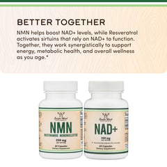 Double Wood NMN bottle in hand for convenient morning routine