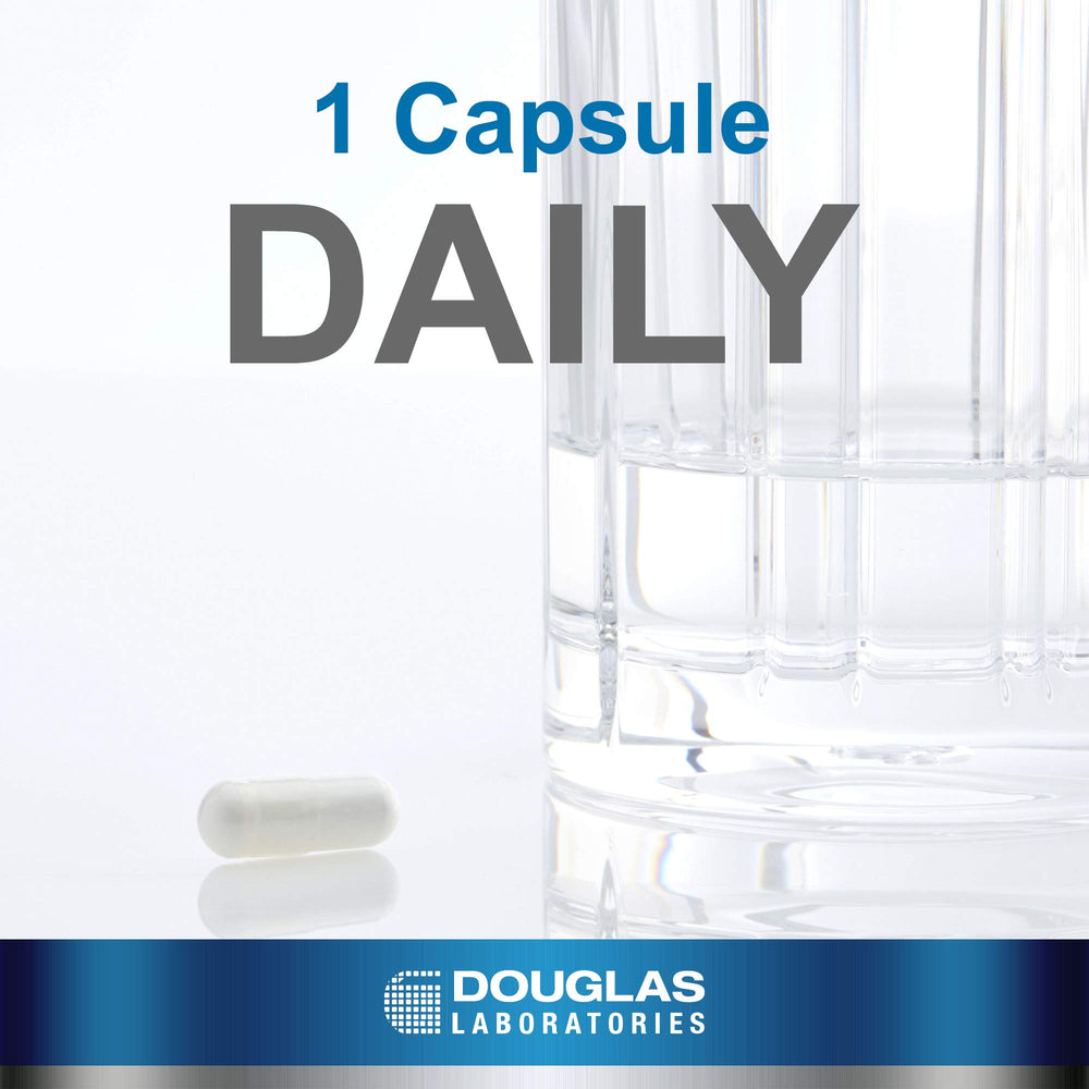Douglas Laboratories L-Methionine label view with ingredients and quality focus