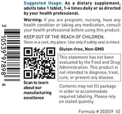 Douglas Laboratories Magnesium Glycinate packaging conveys GMP quality and GMO-free assurance.