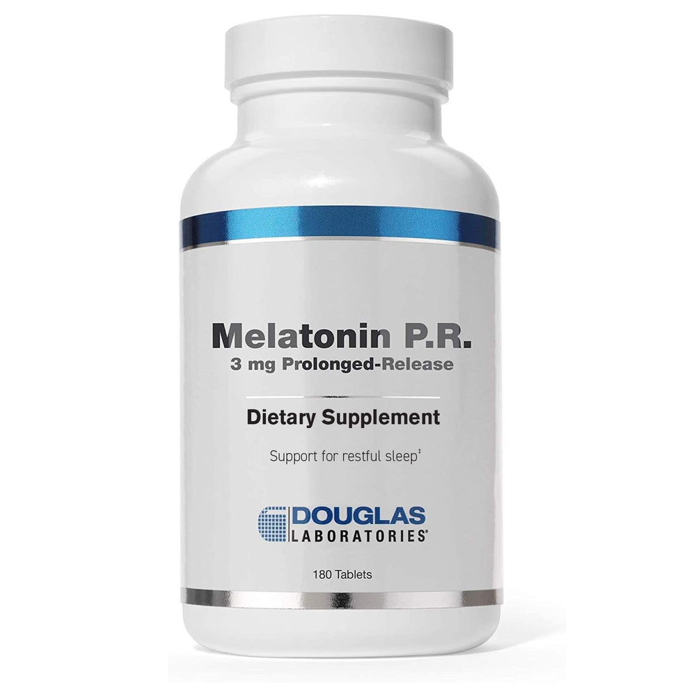 Douglas Laboratories Melatonin Prolonged Release 3 mg tablet for steady nightly relaxation