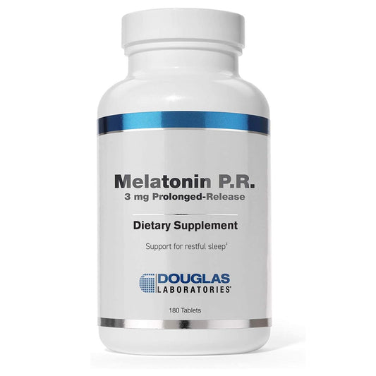Douglas Laboratories Melatonin Prolonged Release 3 mg tablet for steady nightly relaxation