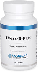 Douglas Laboratories Stress-B-Plus bottle with capsules for daily energy and nervous system support.