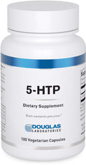 Douglas Laboratories 5-HTP capsules bottle for easy daily supplementation and wellness.
