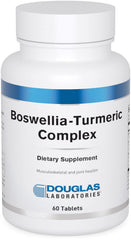 Douglas Laboratories Boswellia-Turmeric Complex bottle showing potential joint support after activity