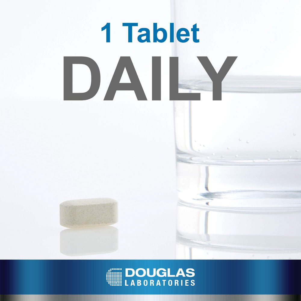 Label of Douglas Laboratories C-Max 1500 mg highlighting time-release vitamin C potency.