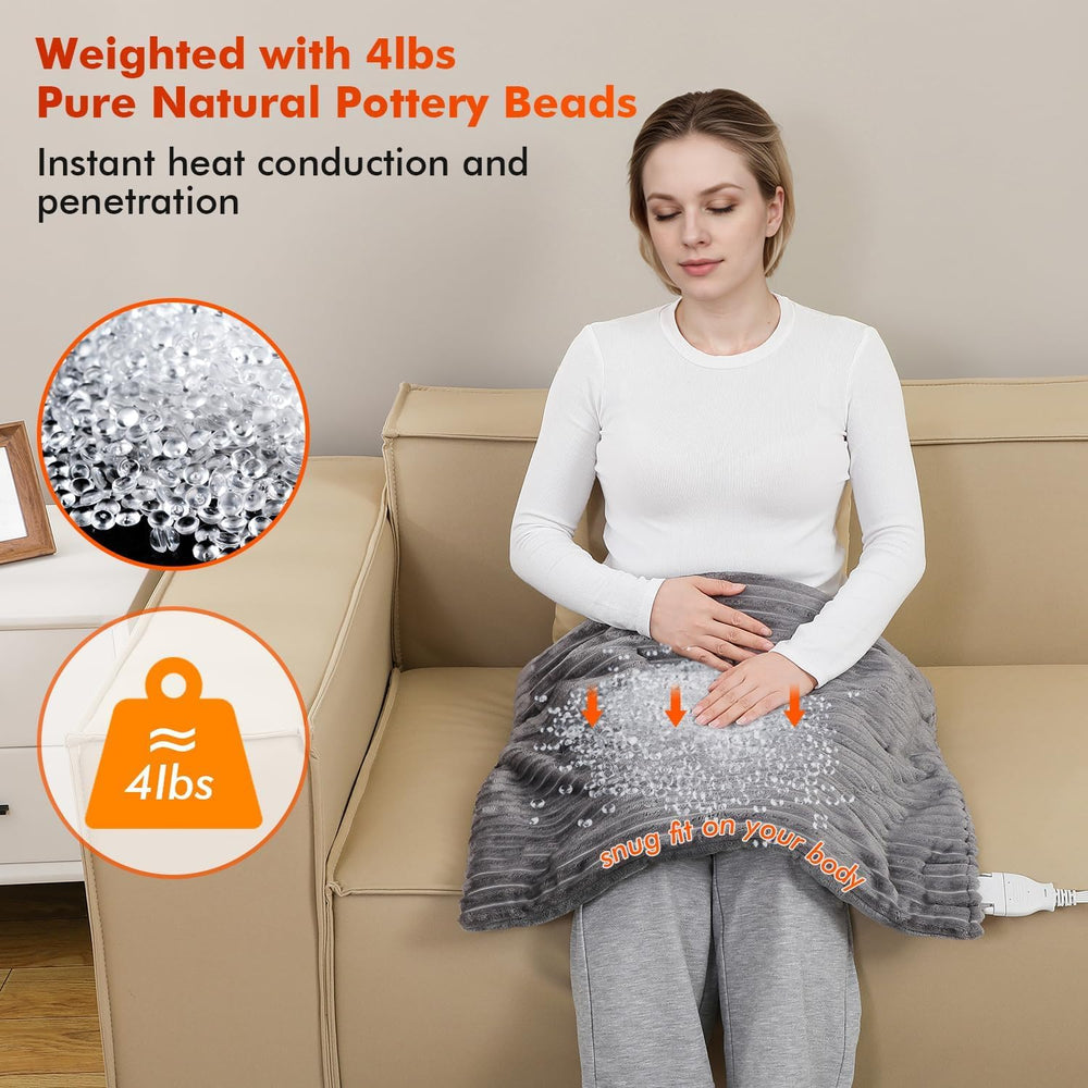 Dowin pad featuring three vibration modes for targeted relief.