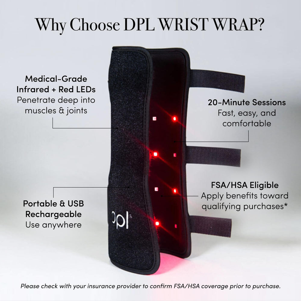 Cordless USB-powered DPL wrap designed for on-the-go use.