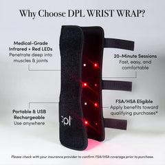 Cordless USB-powered DPL wrap designed for on-the-go use.