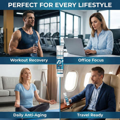 DQQI Hydrogen Water Tablets flavored hydration with lemon and raspberry