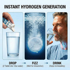 DQQI Hydrogen Water Tablets high ppm hydrogen for potential recovery