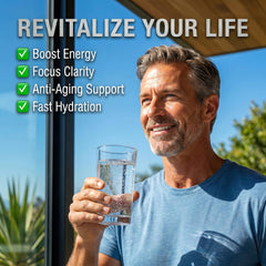 DQQI Hydrogen Water Tablets magnesium dosed with hydrogen for muscle support