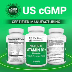 Dr. Berg 60 capsules per bottle for two months of use