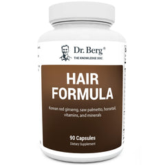 Dr. Berg All-in-One vitamins bottle for daily hair, skin, nails care.