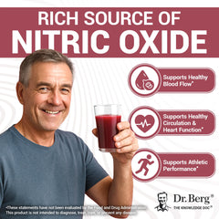 Kitchen scene with Dr. Berg Beet Powder ready for daily routine