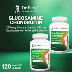 Dr. Berg label showing glucosamine sulfate and chondroitin content