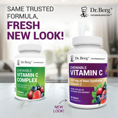 Dr. Berg Vitamin C Complex with acai berry supports immune-friendly nutrition.