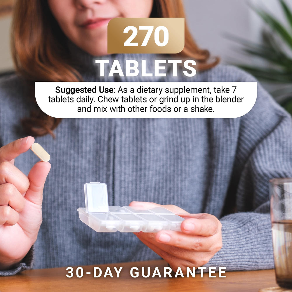 Dr. Berg yeast tablets manufactured in the USA, illustrating quality control.