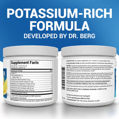 Dr. Berg Zero Sugar Hydration powder with scoop ready to mix for quick hydration