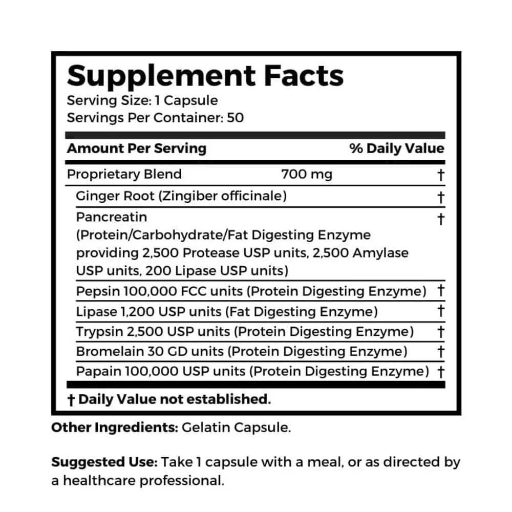 Dr Clark Digestive Enzymes box displayed on shelf emphasizes supplement accessibility