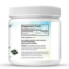 Dr Clark Store label closeup highlighting gluten-free purity