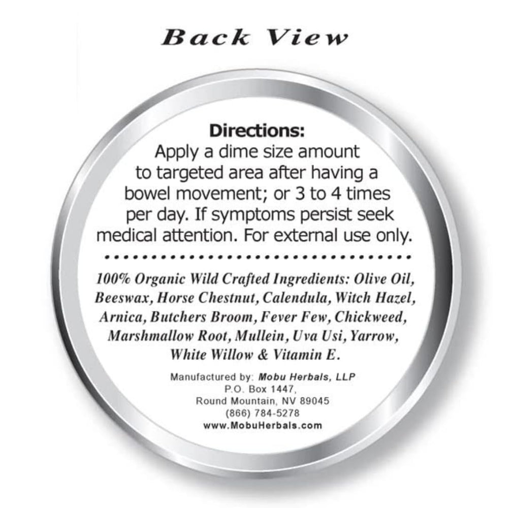 Dr. Cole's Hemorrhoid Balm with calendula for gentle skin support.