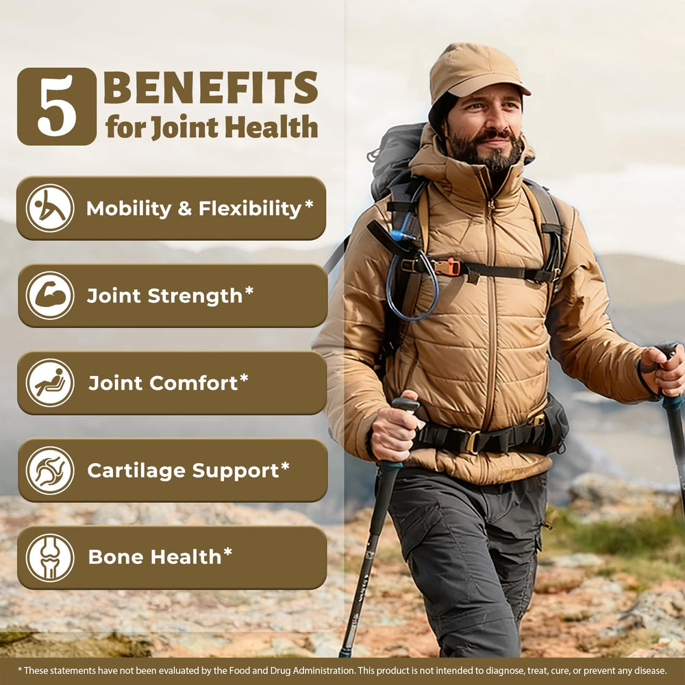 DR. CROWN Joints capsules ready for everyday joint comfort.