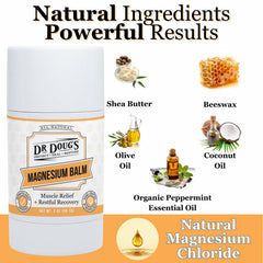 User applying balm on arm for muscle tension relief.